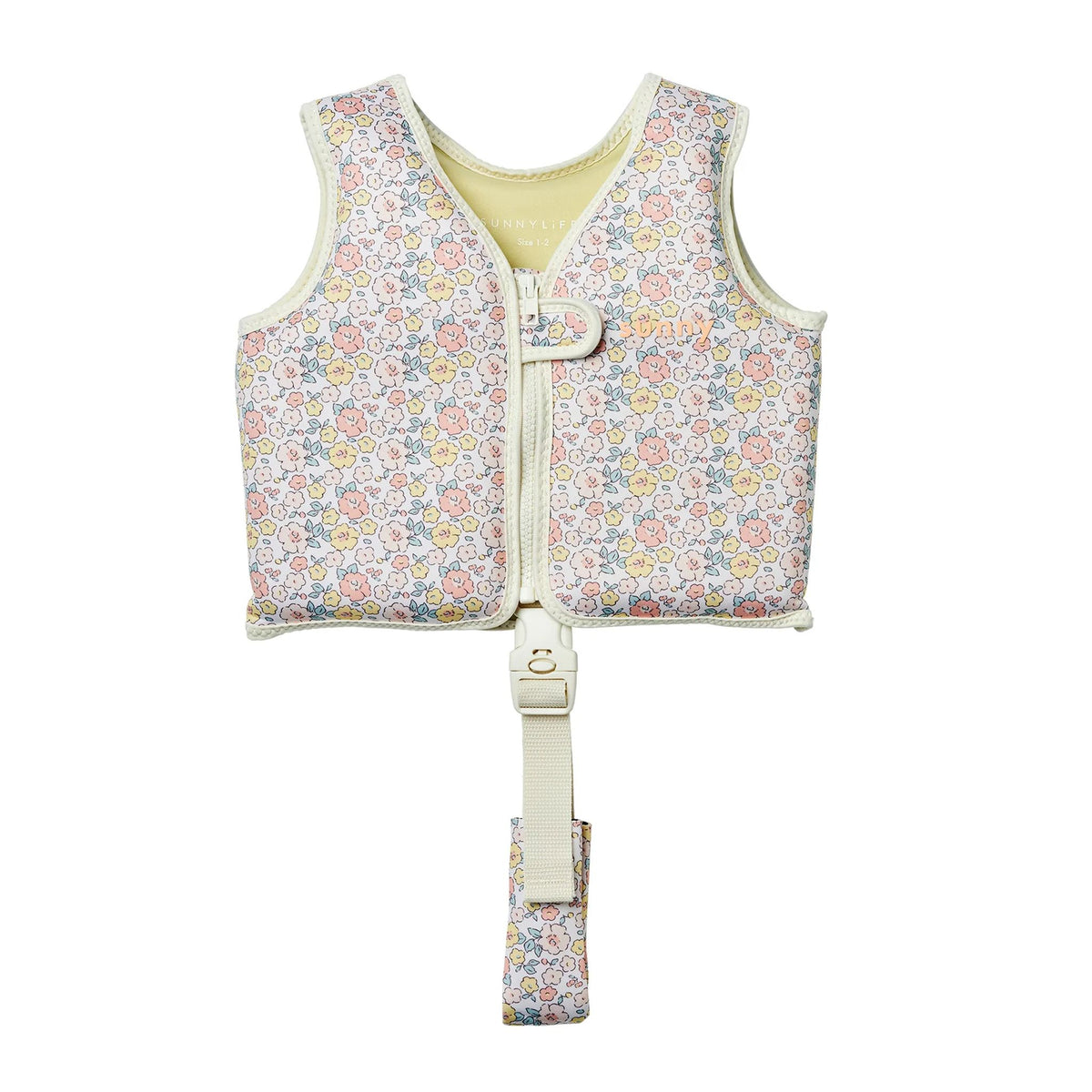 Kids Swim Vest 1-2 - Into the Garden Ditsy Floral