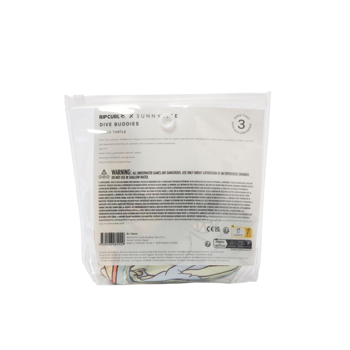 Dive Buddies - Shred Turtle - SUNNYLiFE EU