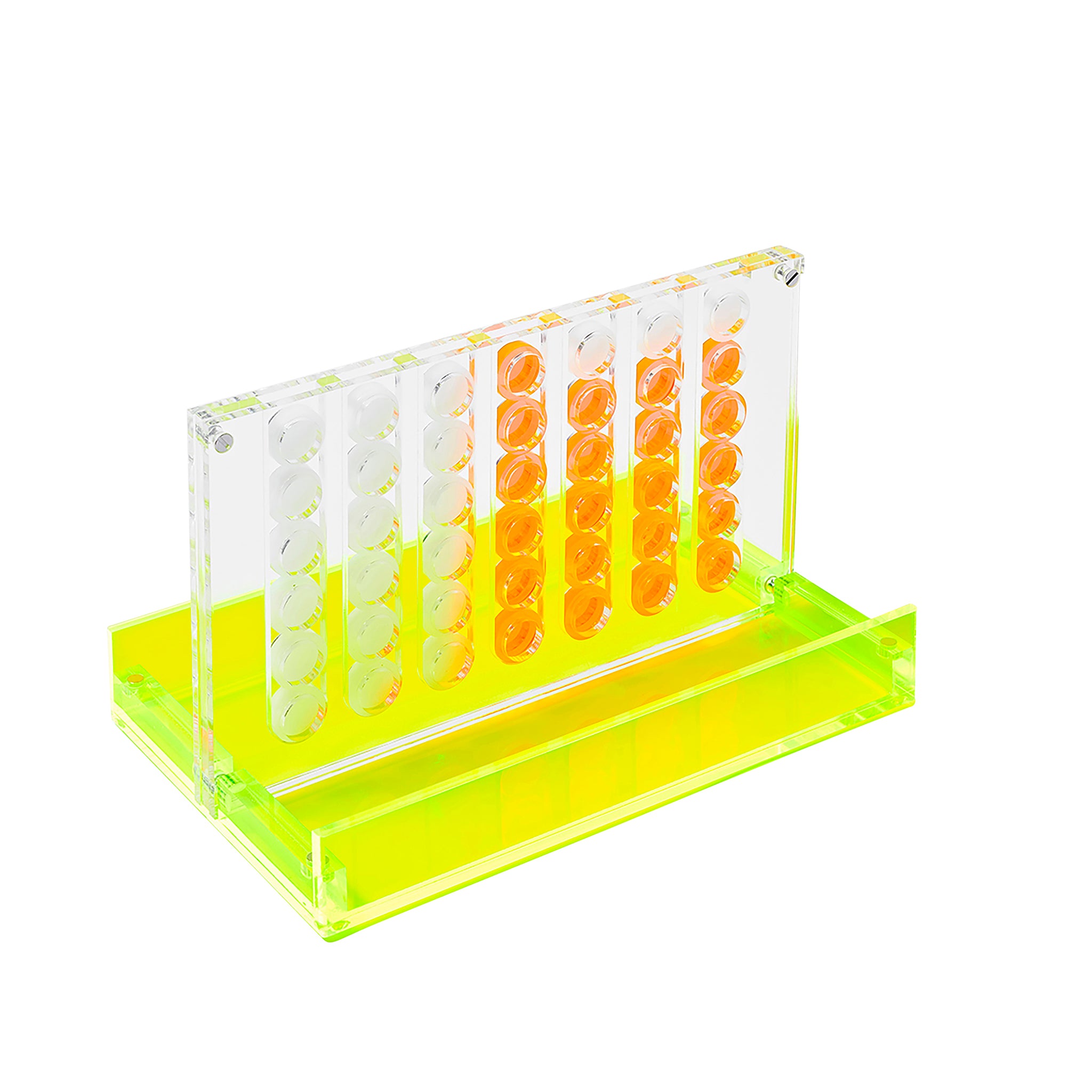 Mini Lucite 4 In A Row - Limited Edition Neon