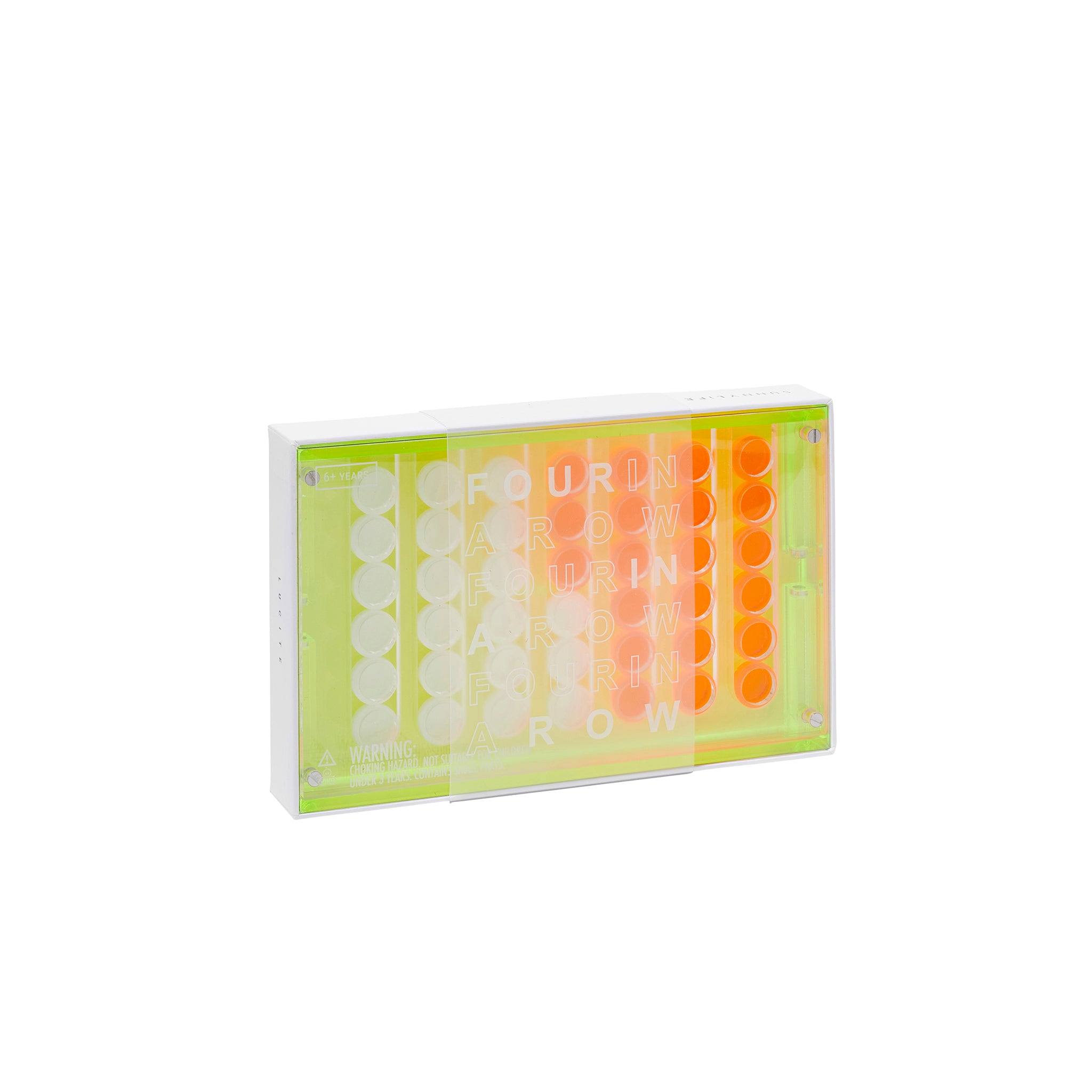 Mini Lucite 4 In A Row - Limited Edition Neon