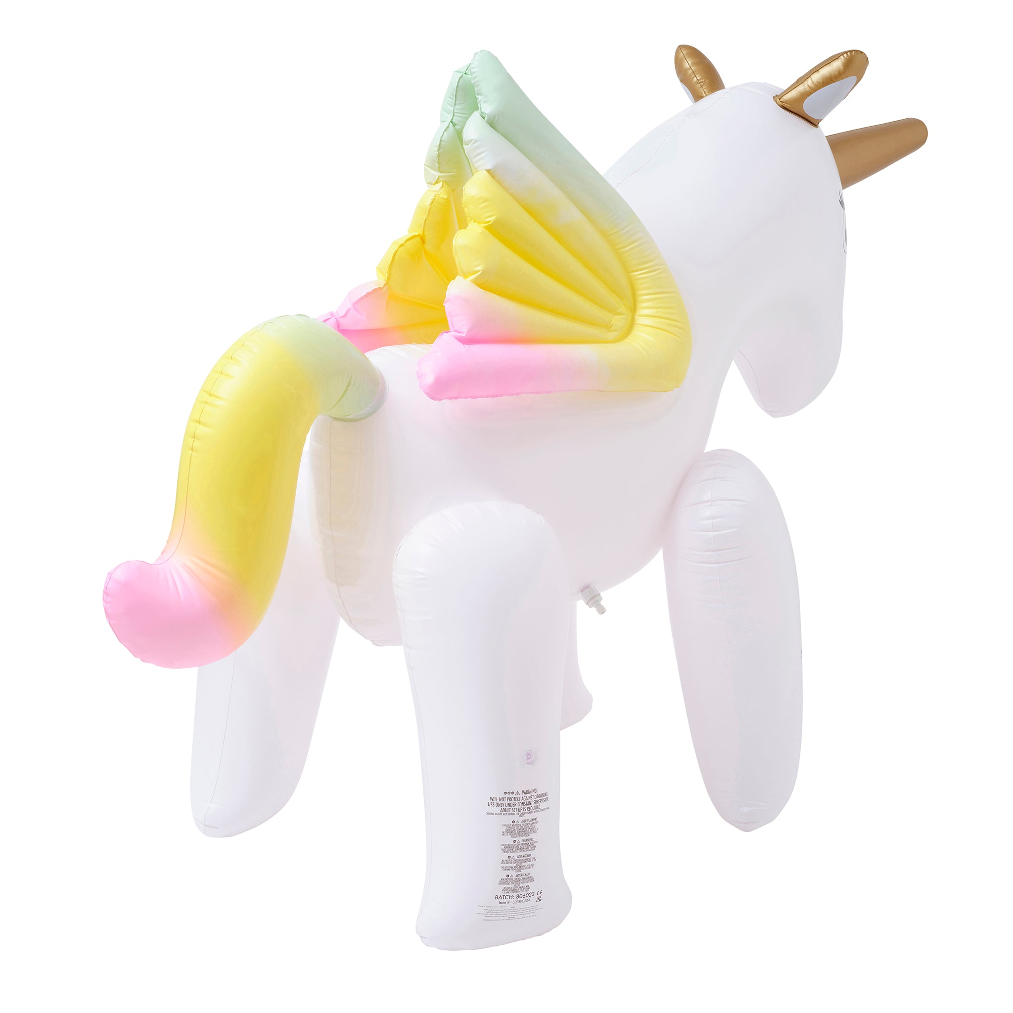 Aufblasbarer Riesensprinkler | Einhorn