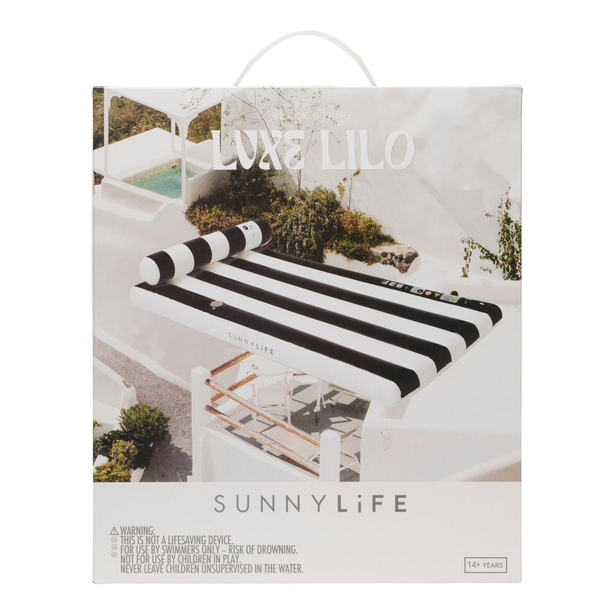 Luxe Lilo - Black - SUNNYLiFE EU