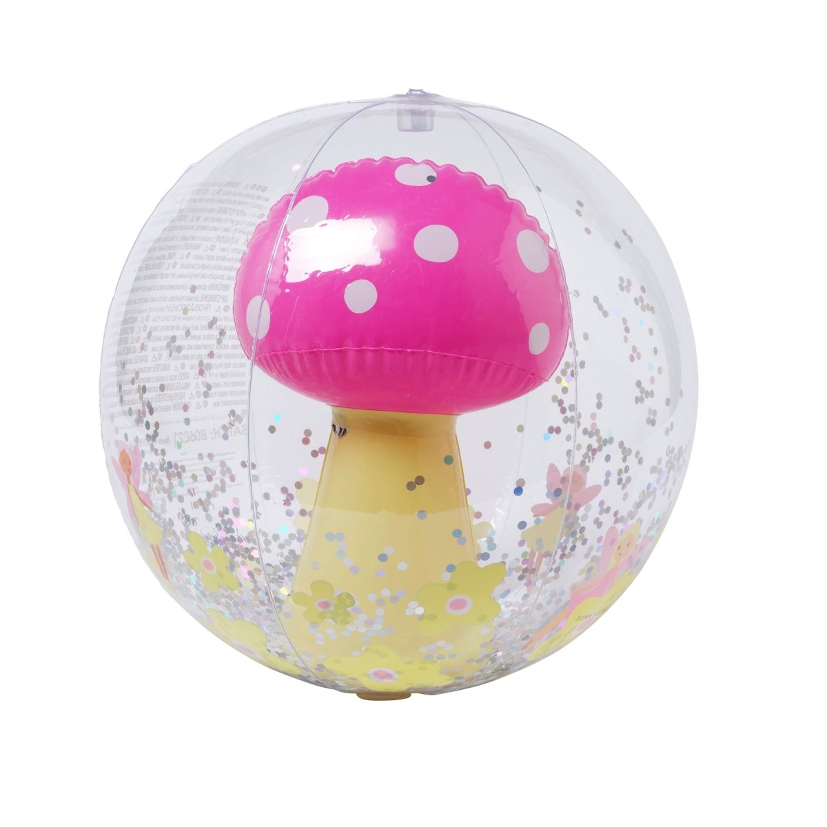3D Inflatable Beach Ball - Glitter - SUNNYLiFE EU