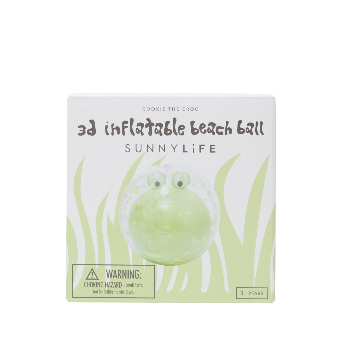 3D Inflatable Beach Ball - Cookie the Croc - SUNNYLiFE EU