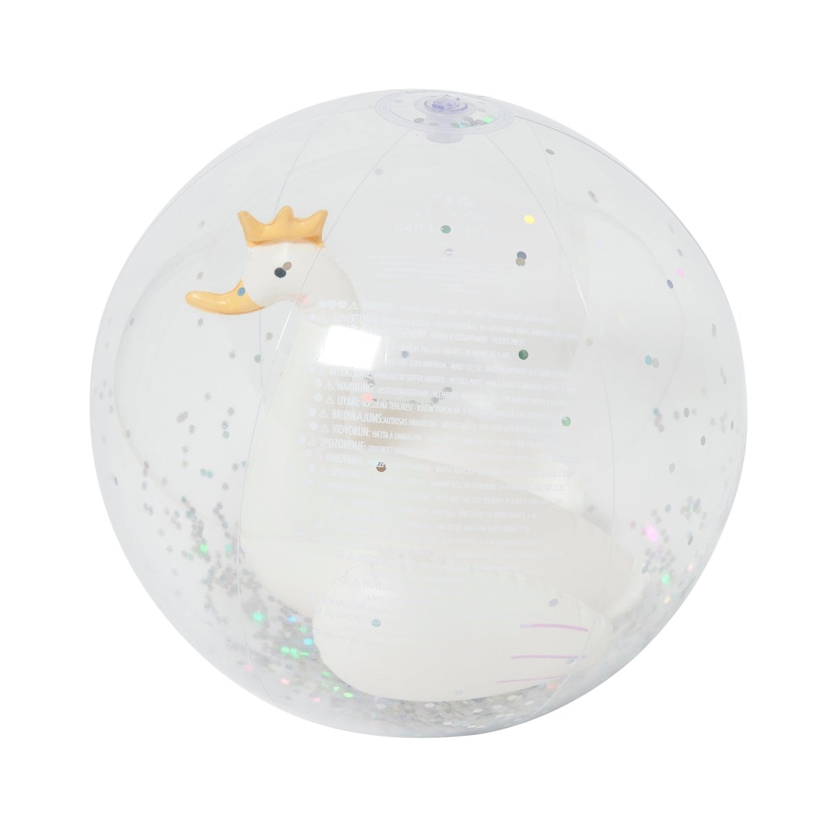3D Inflatable Beach Ball - Princess Swan - SUNNYLiFE EU