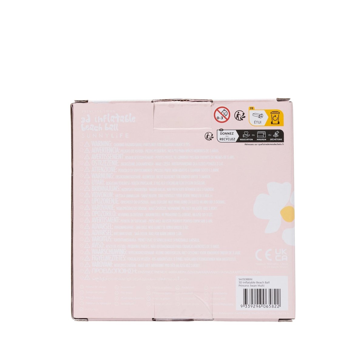 3D Inflatable Beach Ball - Princess Swan - SUNNYLiFE EU