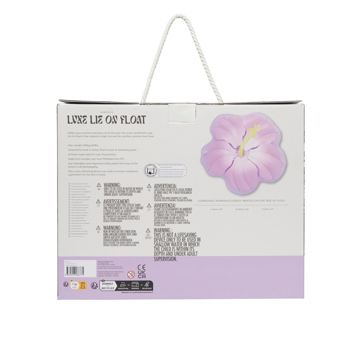 Luxe Lie - On Float - Hibiscus - SUNNYLiFE EU