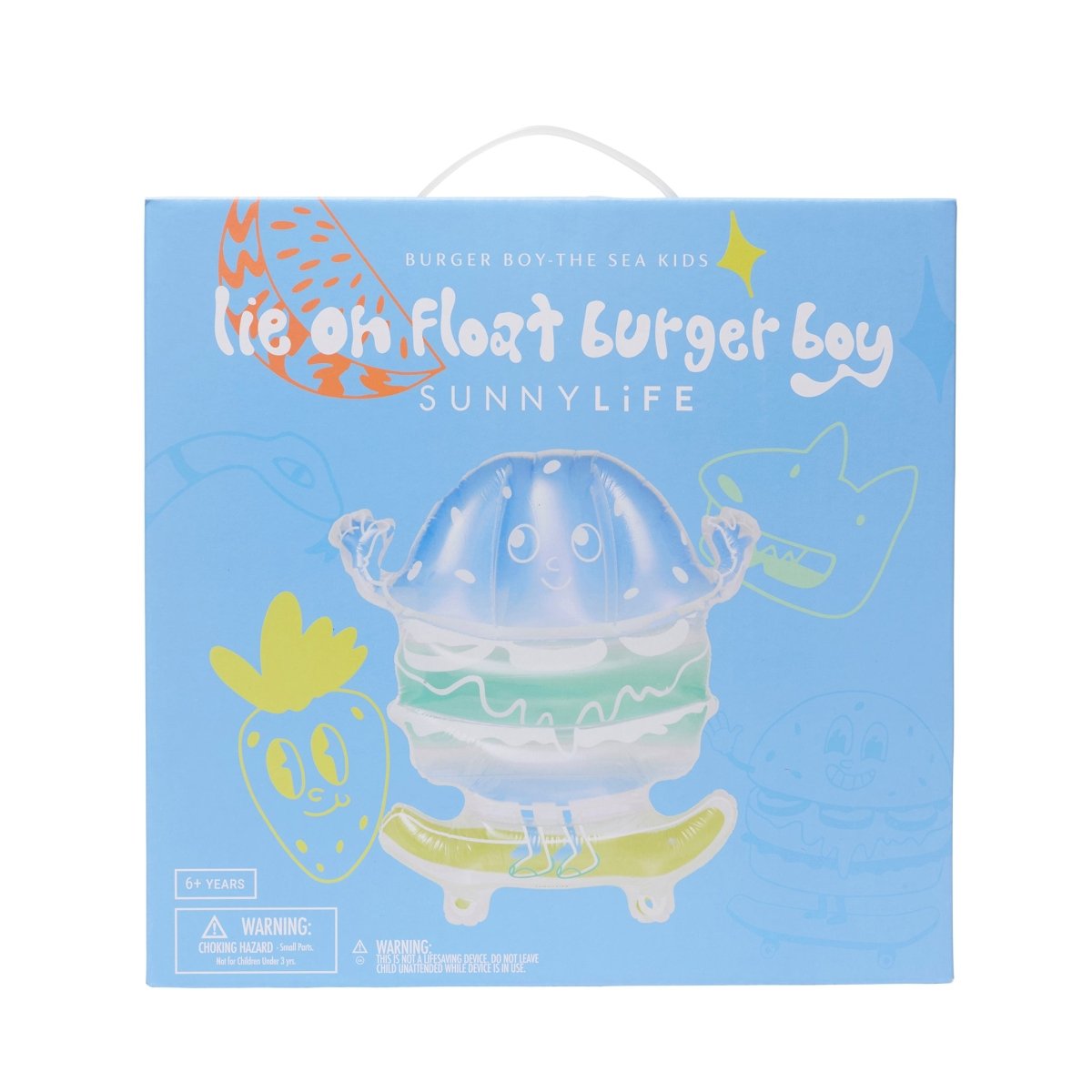 Kids Lie - On Float Burger Boy - SUNNYLiFE EU