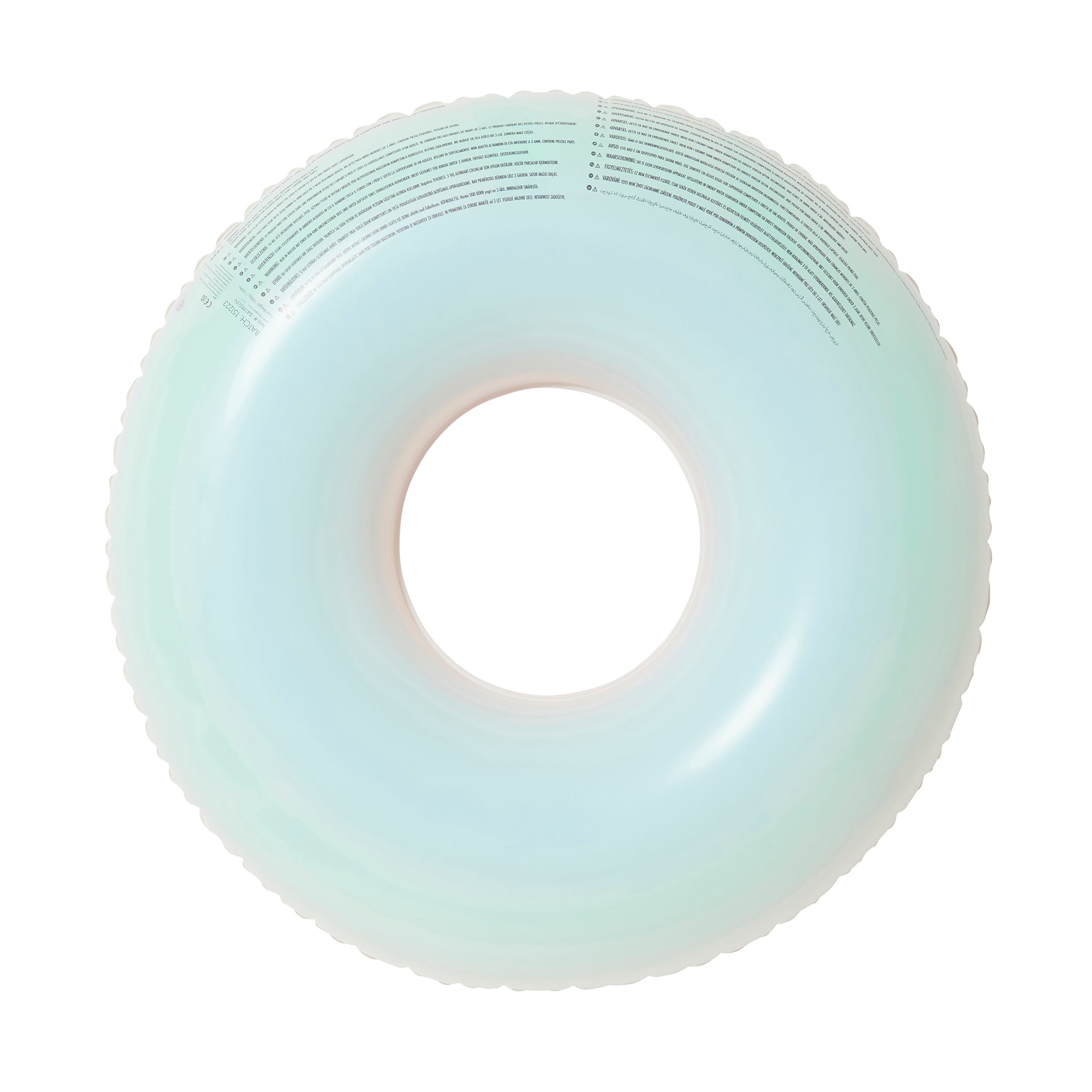 Tube Pool Ring - Sunset Gradient