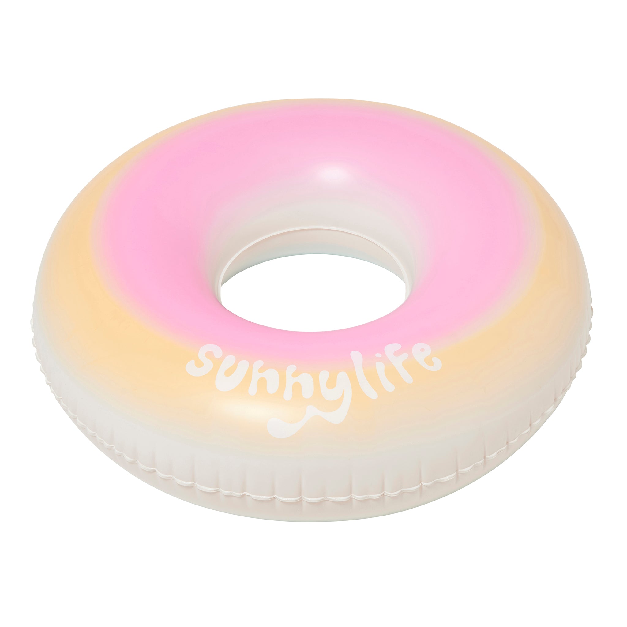 Tube Pool Ring - Sunset Gradient