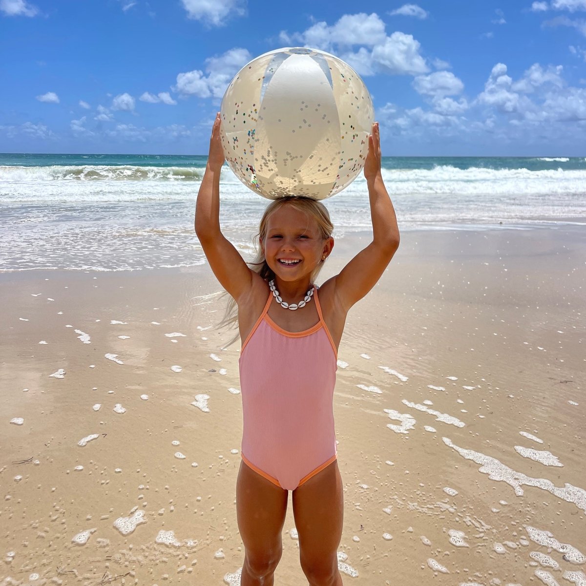 Inflatable Beach Ball - Cotton Candy - SUNNYLiFE EU