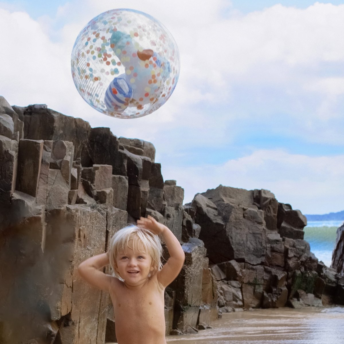 3D Inflatable Beach Ball - Sammy the Seagull - SUNNYLiFE EU