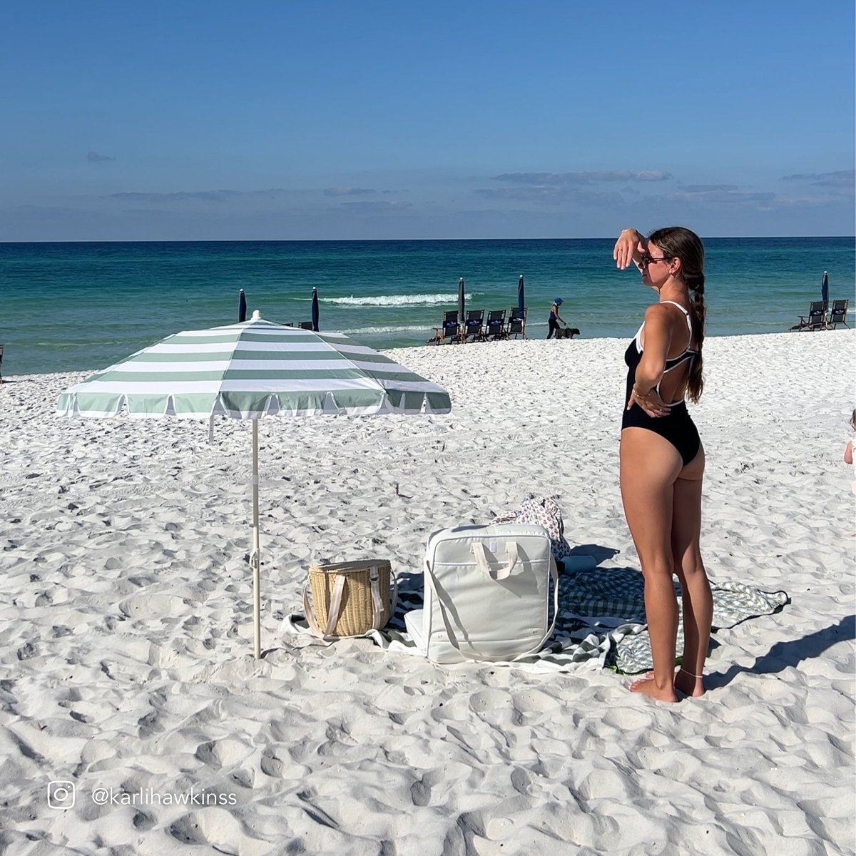Compact Beach Umbrella - La Palma - SUNNYLiFE EU