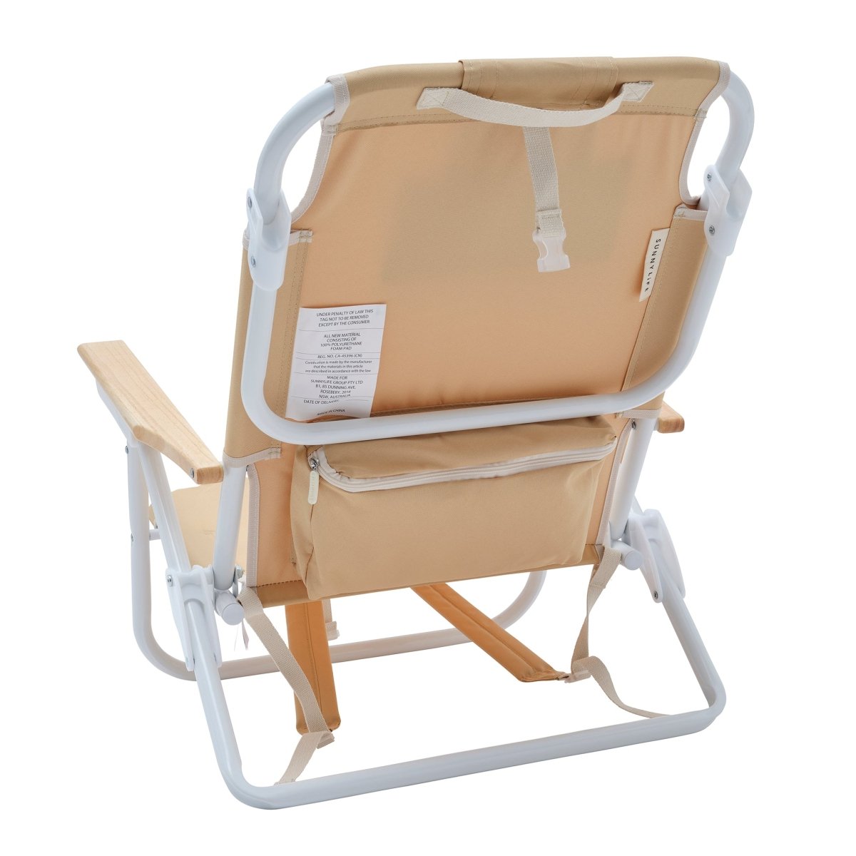 Deluxe Beach Chair - Butternut - SUNNYLiFE EU
