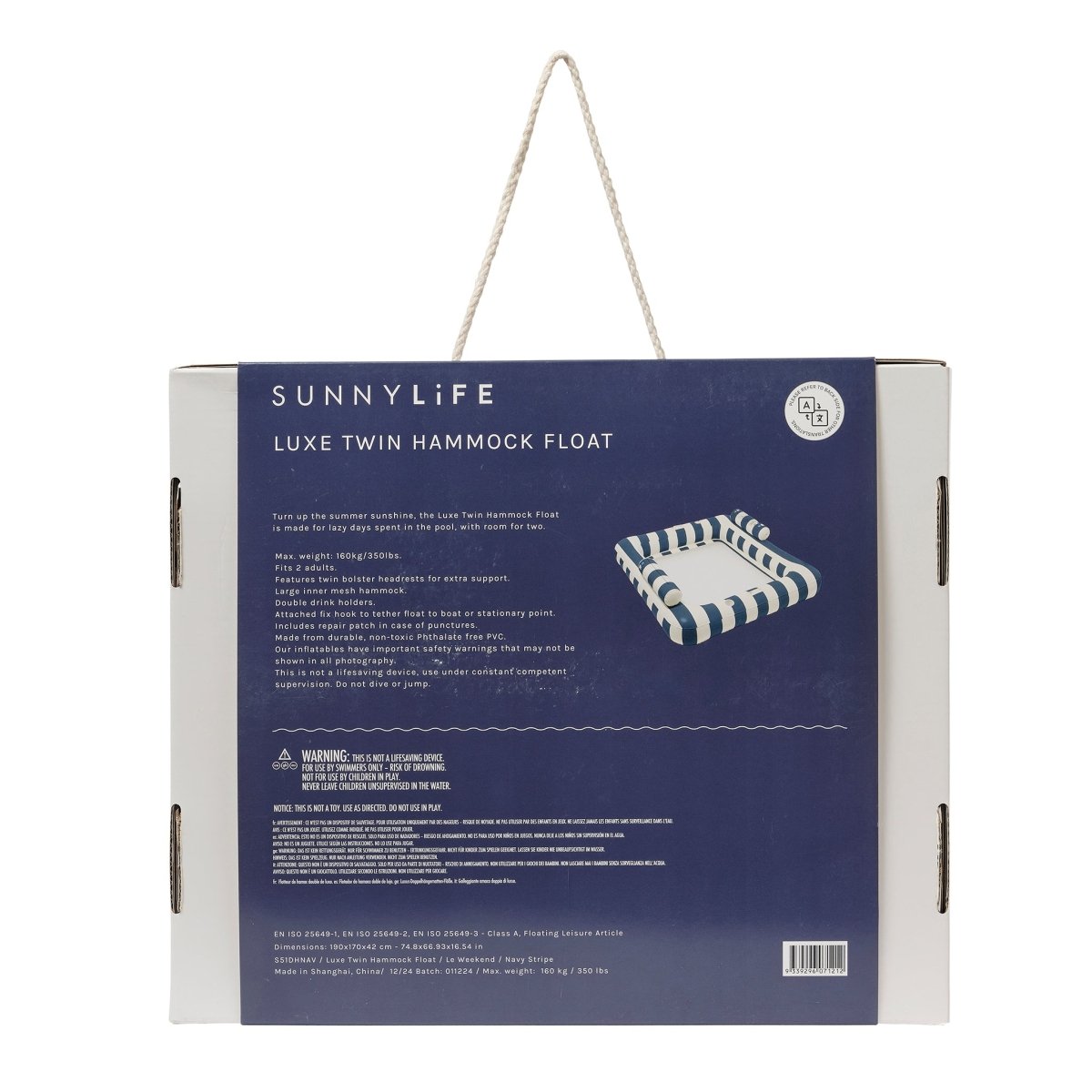 Deluxe Twin Hammock - Le Weekend - SUNNYLiFE EU