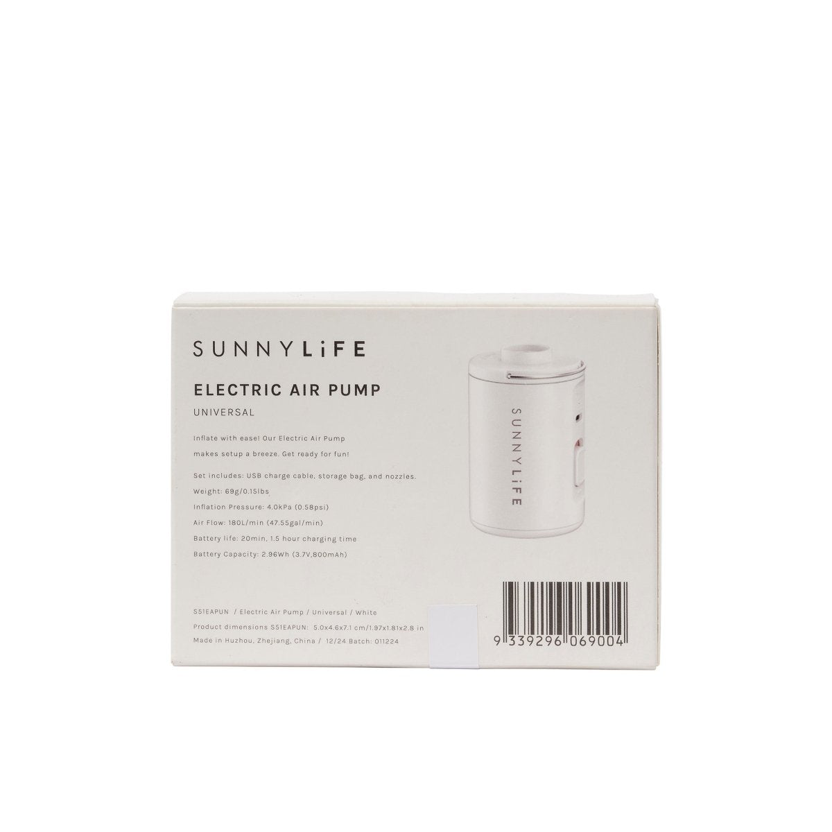 Mini Electric Air Pump - SUNNYLiFE EU
