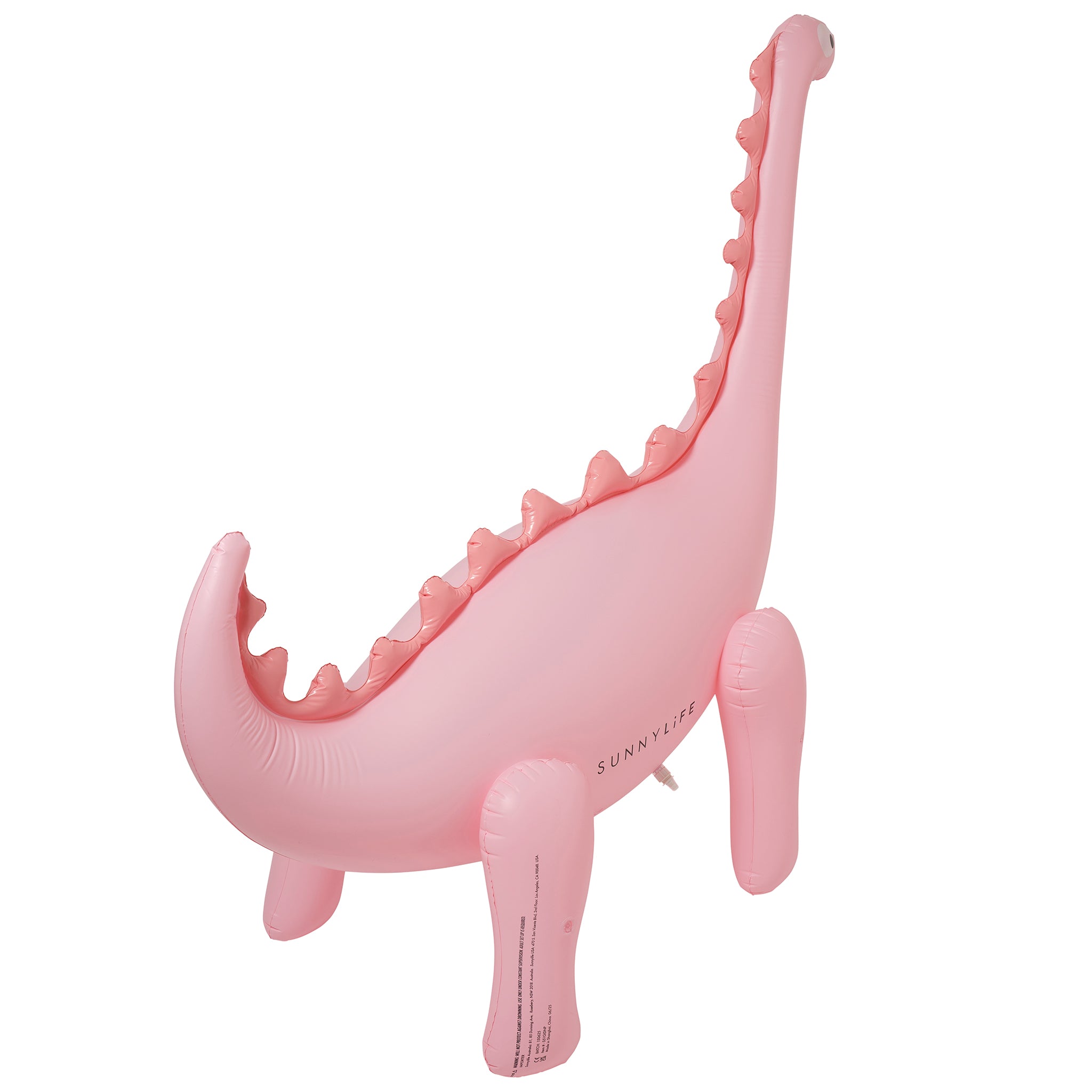 Inflatable Giant Dino Sprinkler - Into the Wild Pink