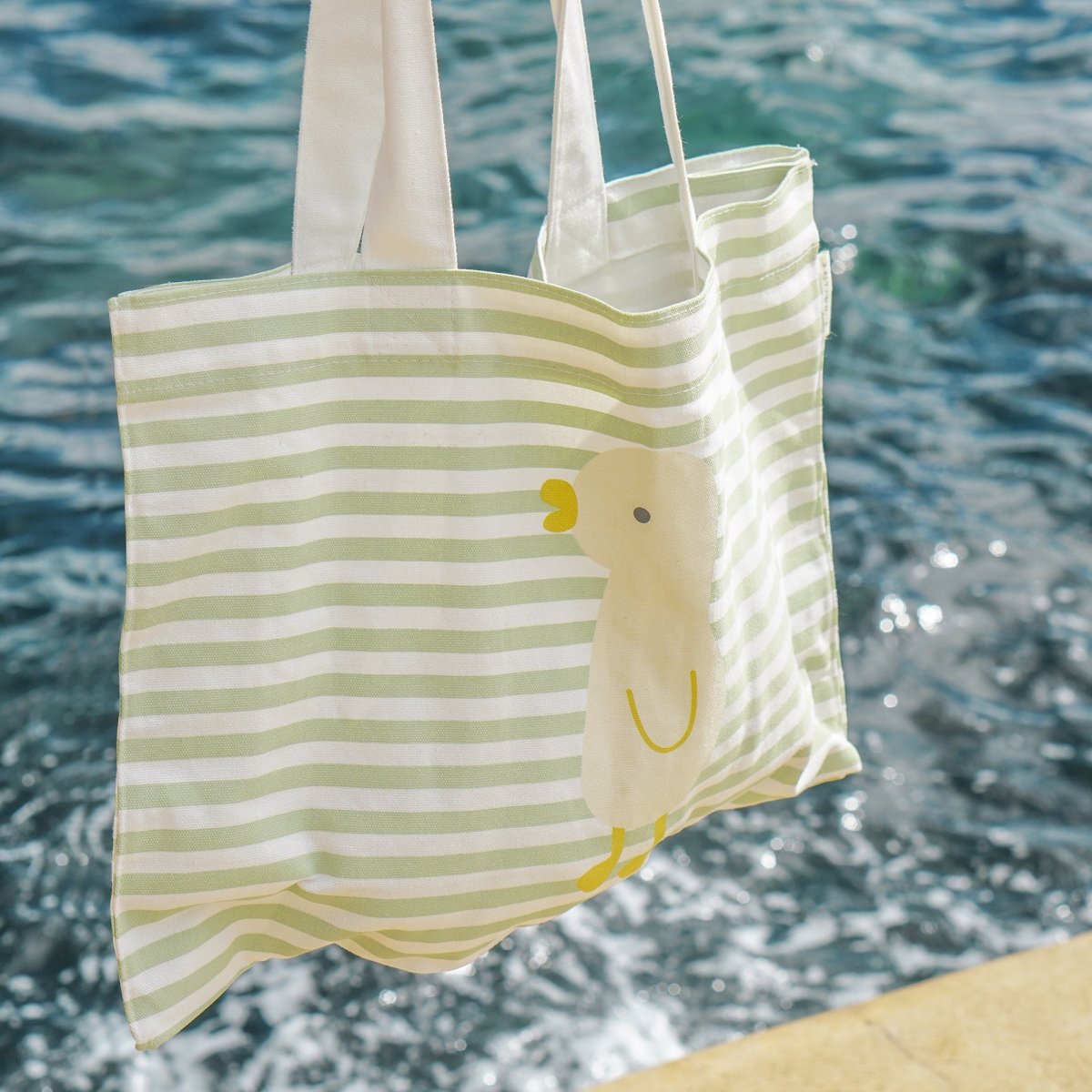 Canvas Beach Bag - Dex the Duck - SUNNYLiFE EU