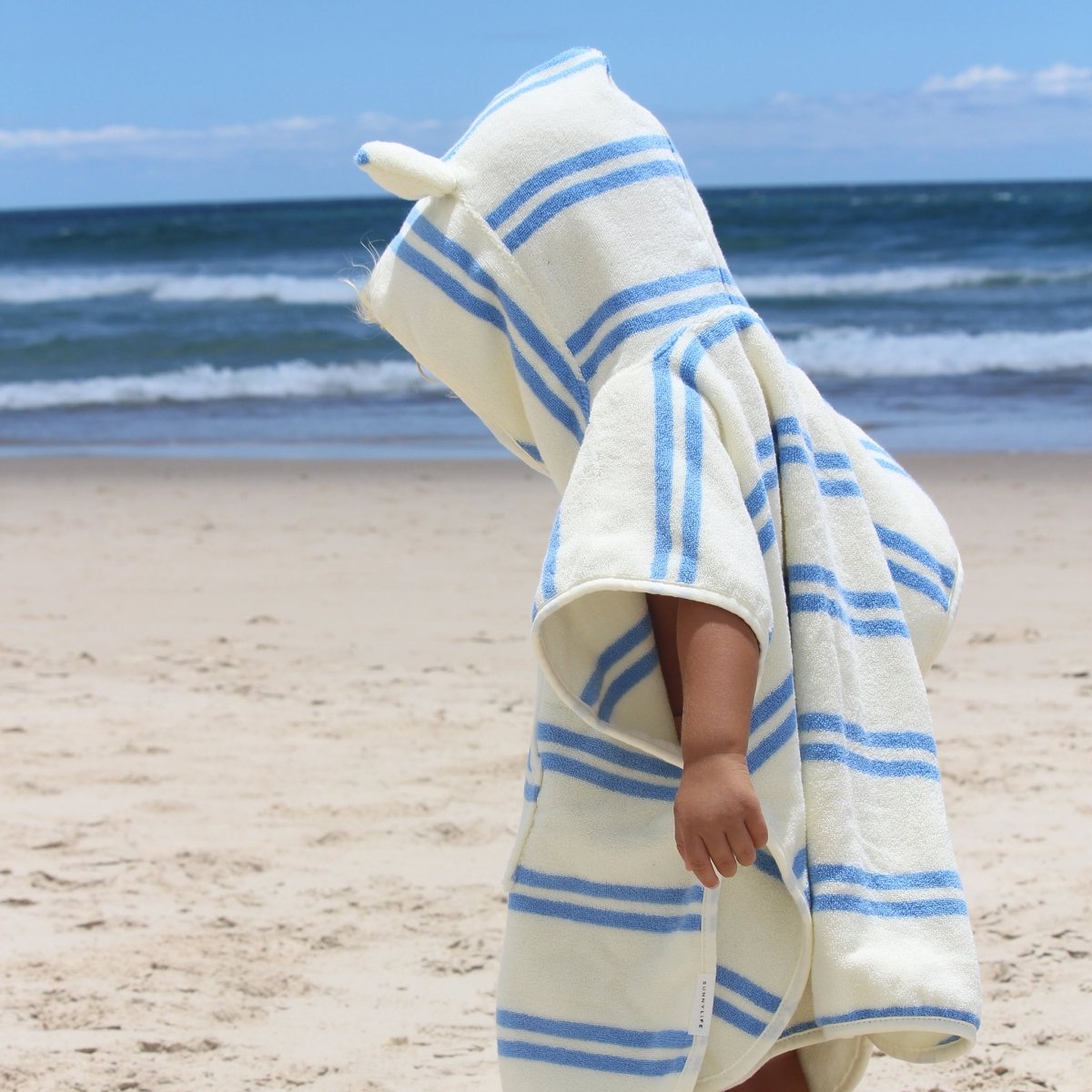 Kids Character Hooded Towel - Sammy the Seagull - SUNNYLiFE EU