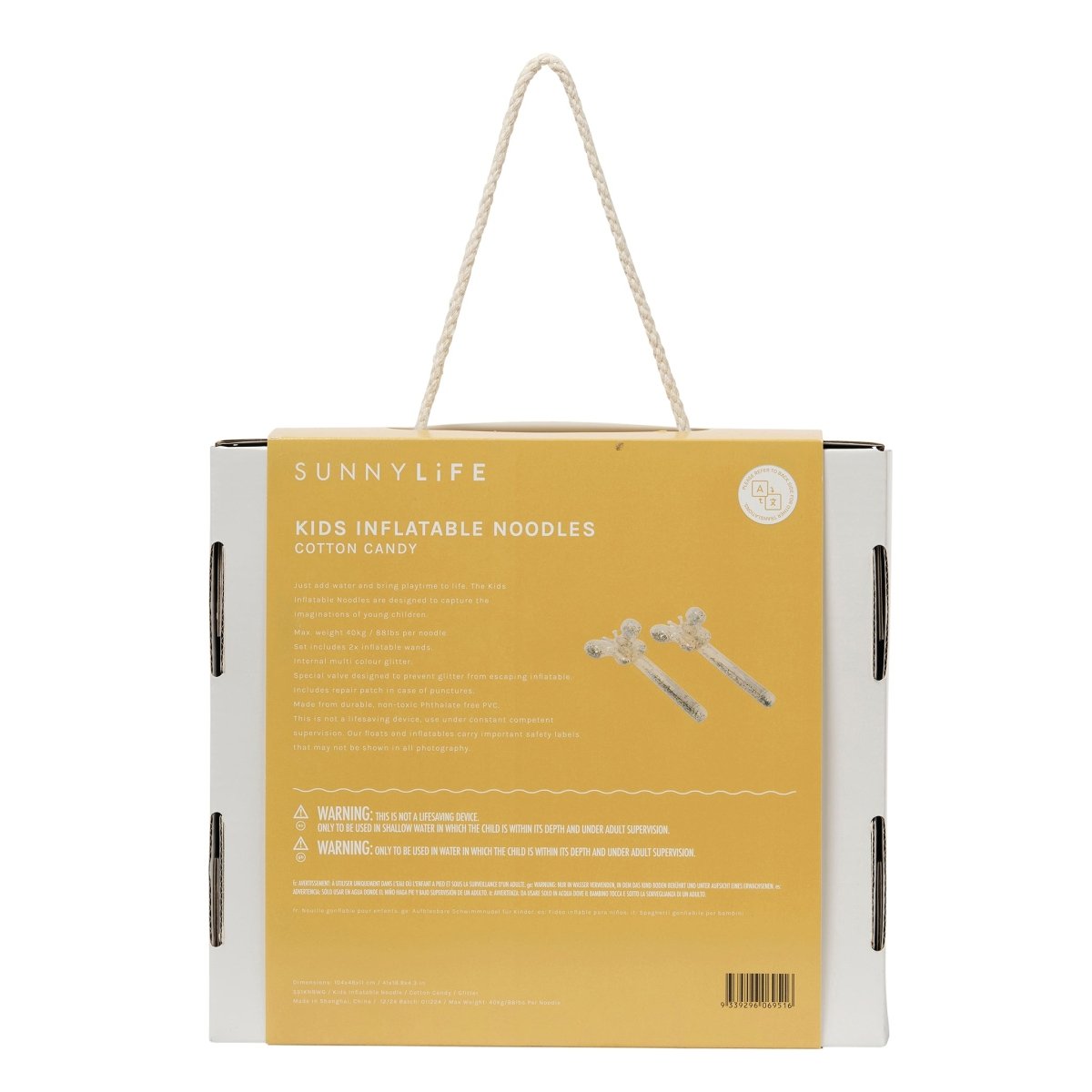 Kids Inflatable Noodle - Cotton Candy - SUNNYLiFE EU