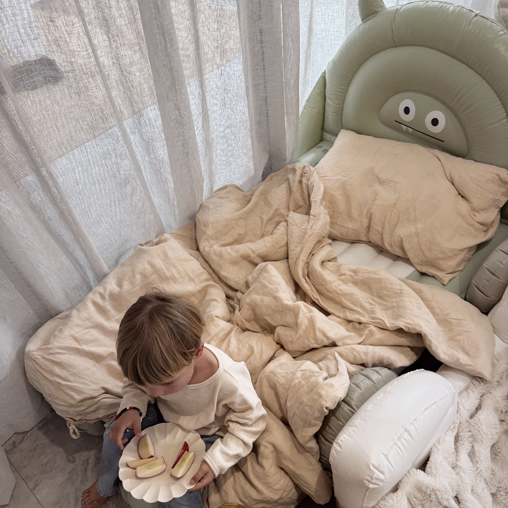 Kids Air Mattress - Monster