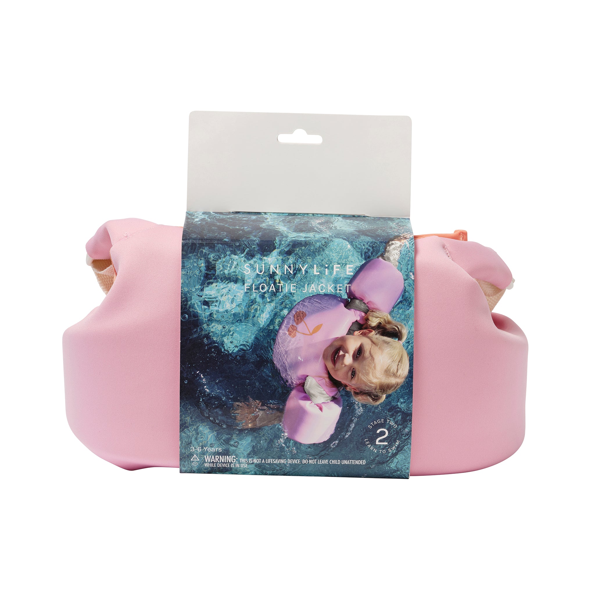 Floatie Jacket 3-6 - Cotton Candy