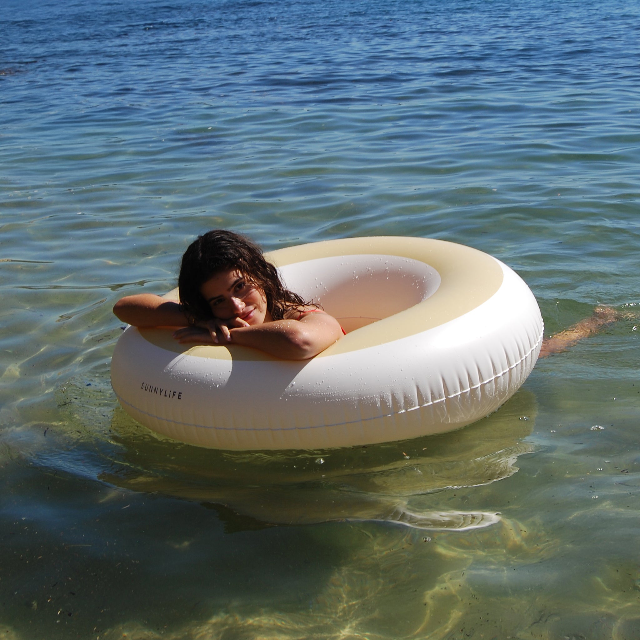 Tube Pool Ring - Butter