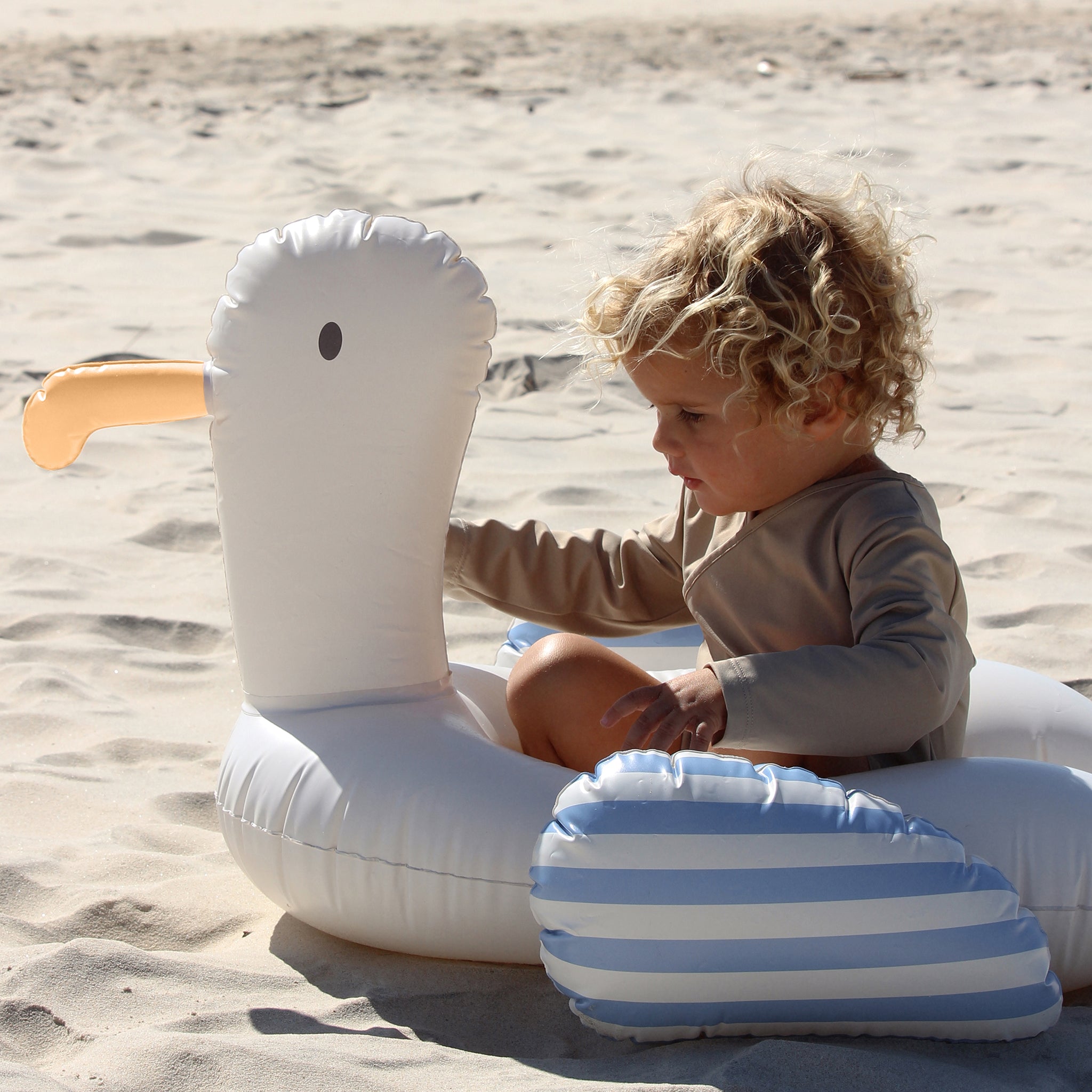 Kiddy Float - Sammy the Seagull Blue Stripe