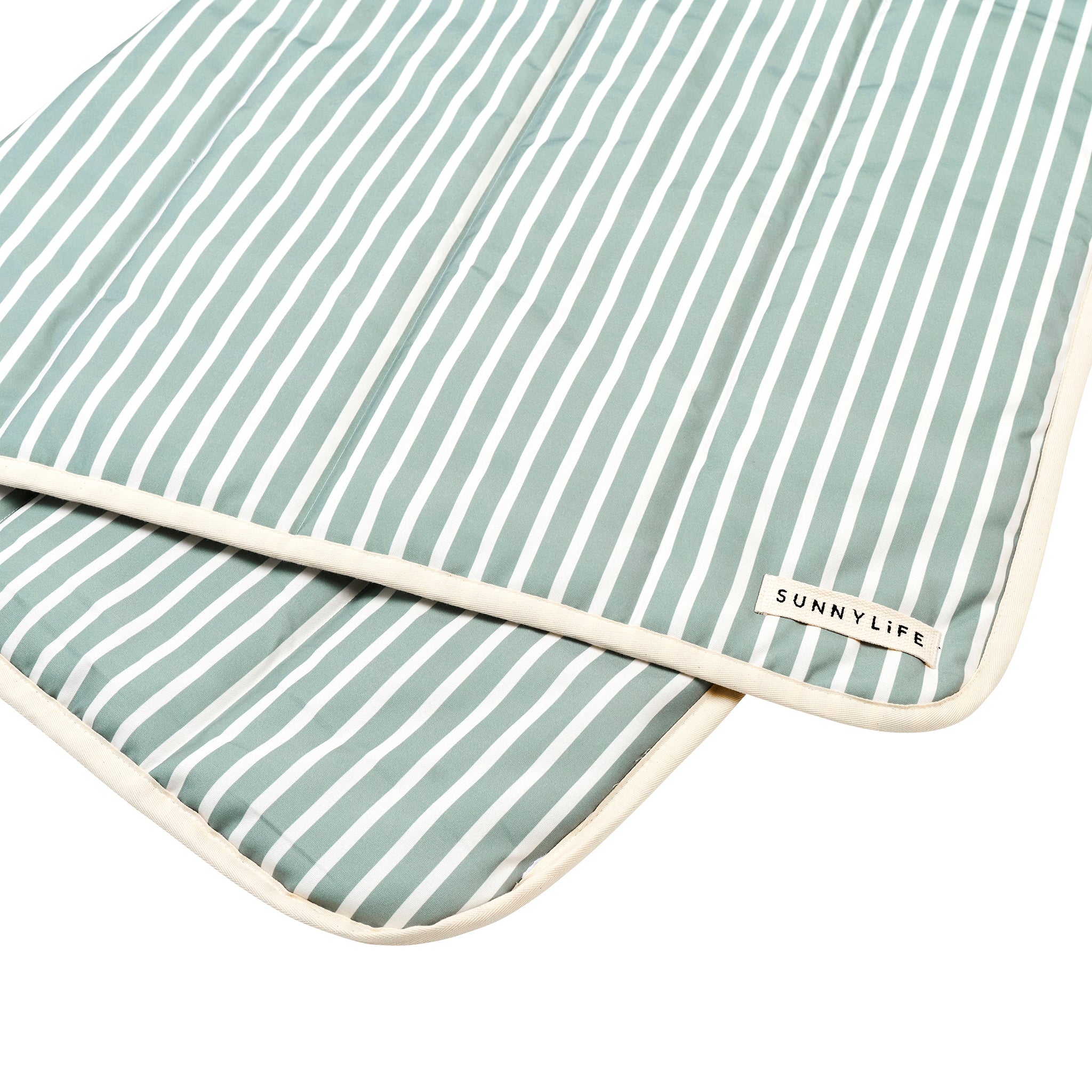 Beach Blanket - Seagrass Stripe