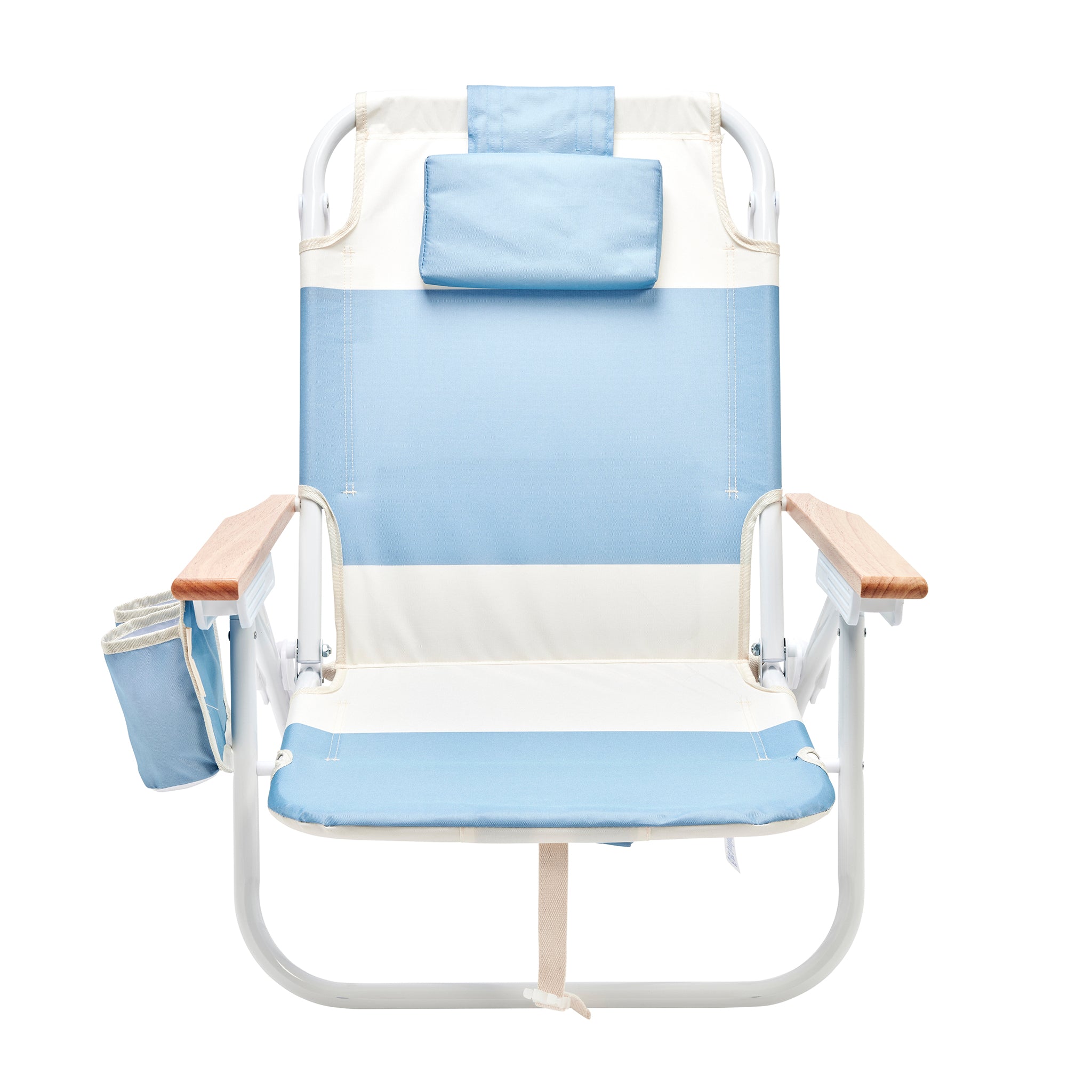 Deluxe Beach Chair - La Mer Med Blue