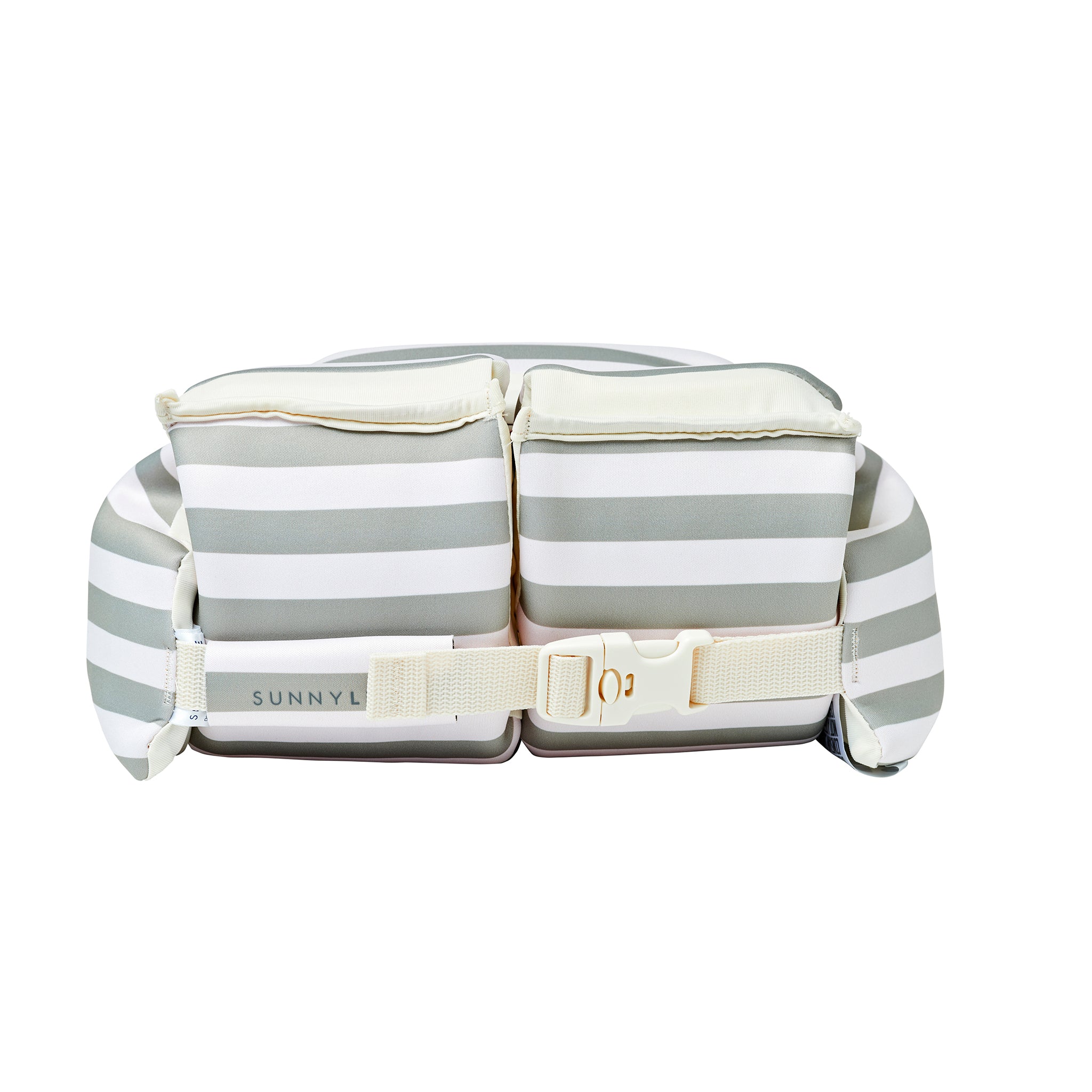 Floatie Jacket 3-6 - Eli the Elephant Green Stripe