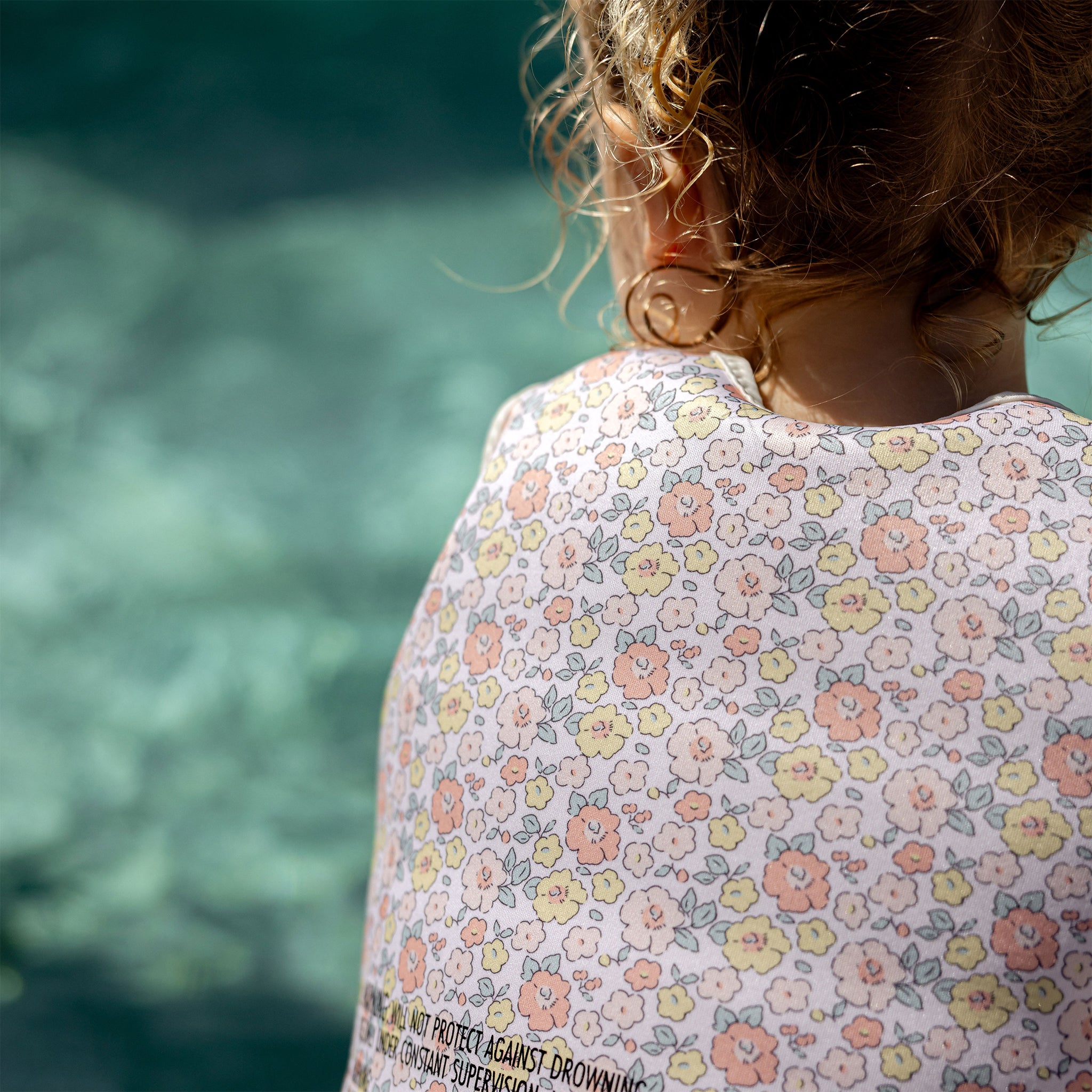 Kids Swim Vest 2-3 - Into the Garden Ditsy Floral