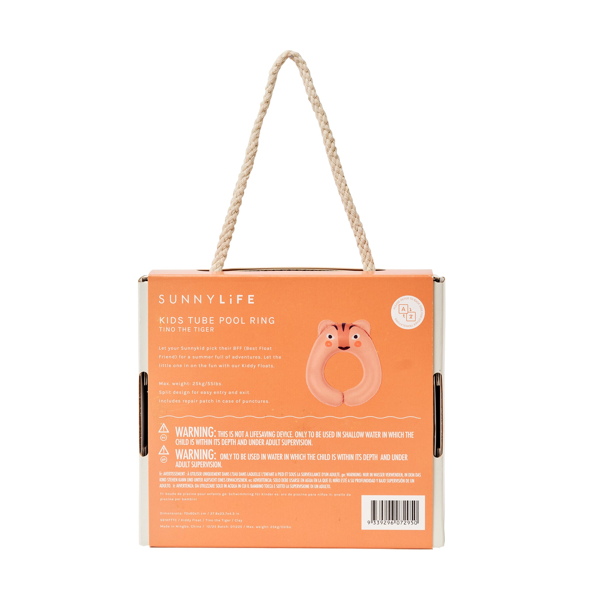 Kiddy Float - Tino the Tiger Clay