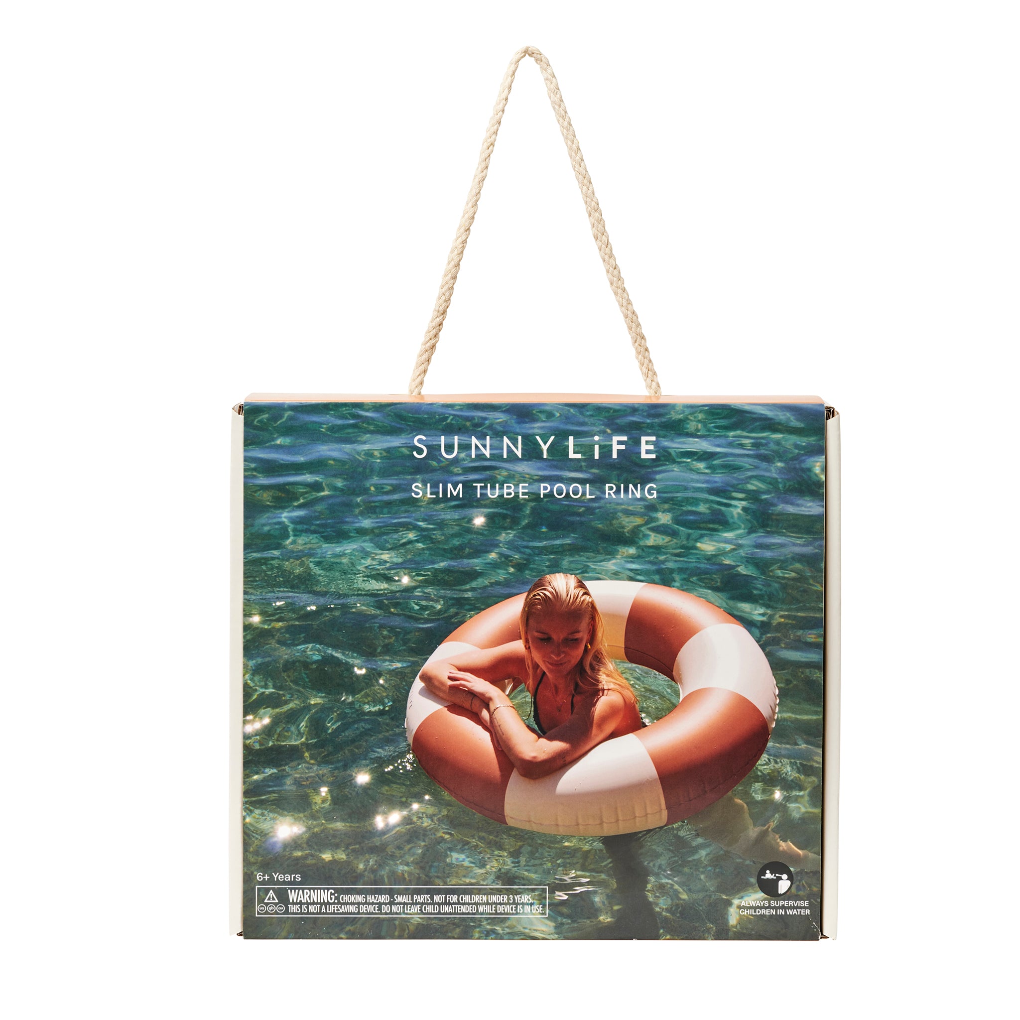 Slim Tube Pool Ring - Tierra Clay