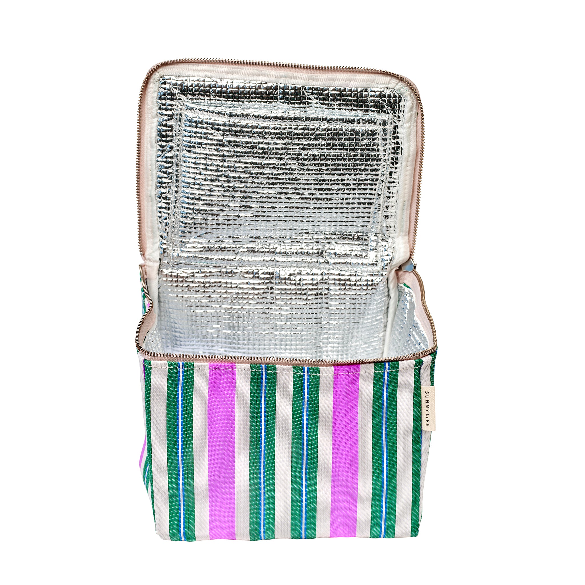 Recycled Nylon Cooler Lunch Bag - Seagrass Green