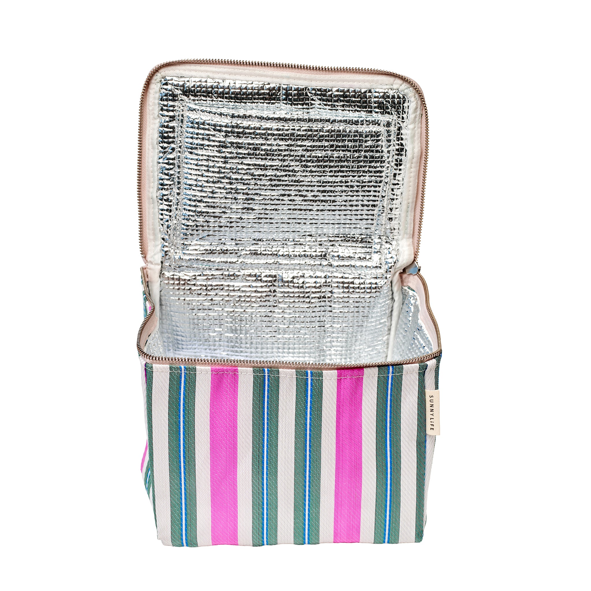 Recycled Nylon Cooler Lunch Bag - Seagrass Green