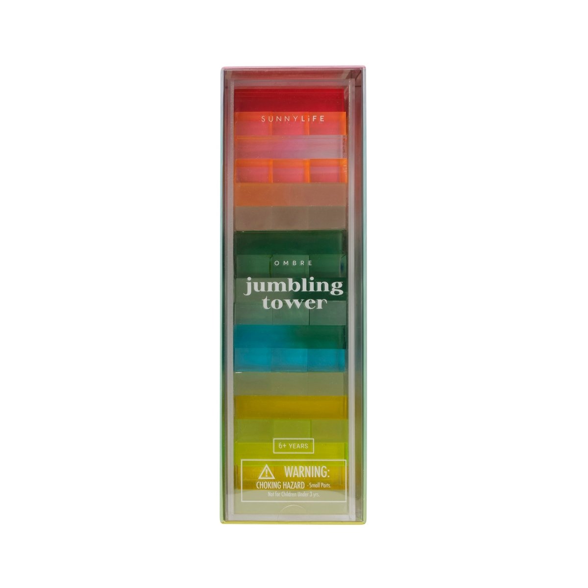 Lucite Jumbling Tower - Ombre - SUNNYLiFE EU