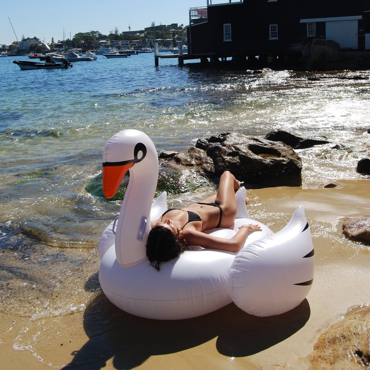 Original Luxe Ride - On Float Swan - SUNNYLiFE EU