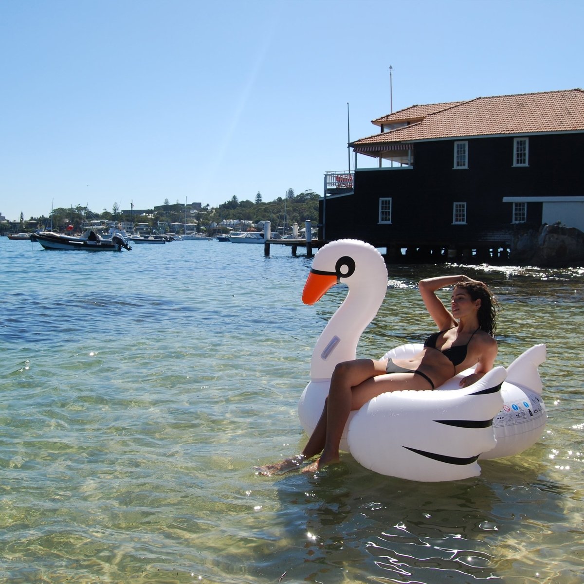 Original Luxe Ride - On Float Swan - SUNNYLiFE EU