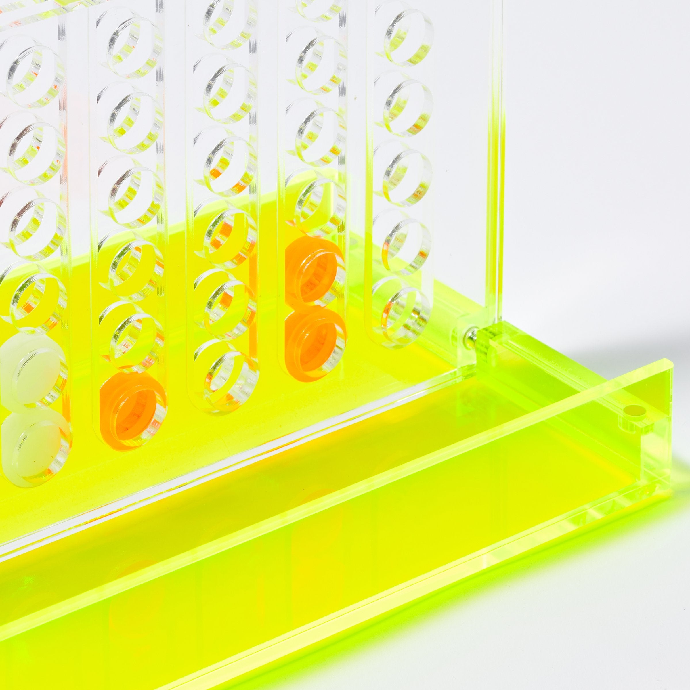 Mini Lucite 4 In A Row - Limited Edition Neon