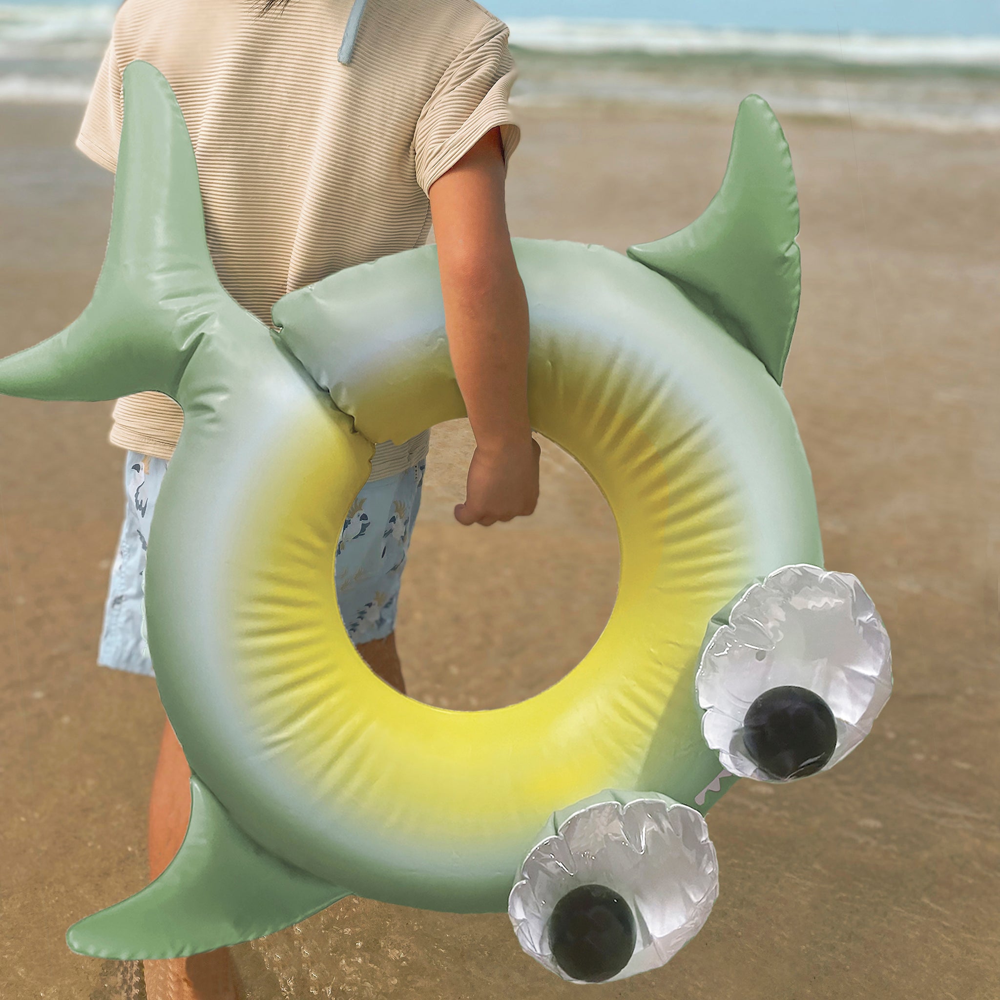 Kiddy Pool Ring | Shark Tribe Khaki