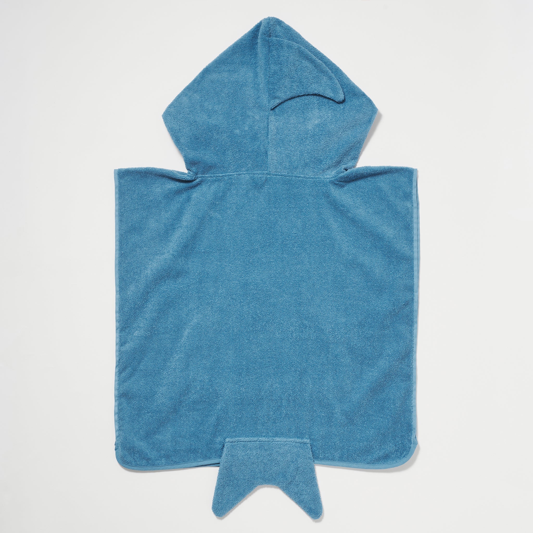SUNNYLiFE |Beach Hooded Towel | Shark Tribe Deep Blue
