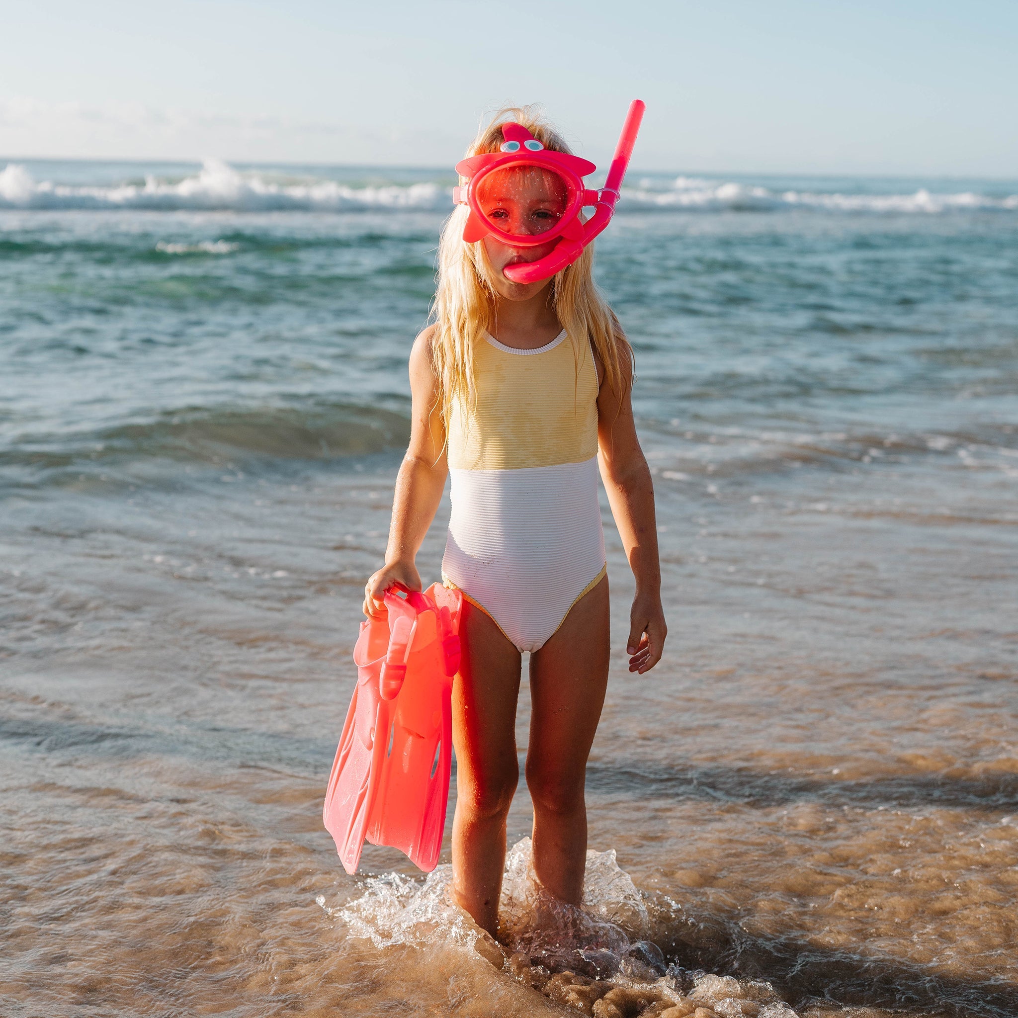 Kids Snorkel Set Small - Melody the Mermaid Pink