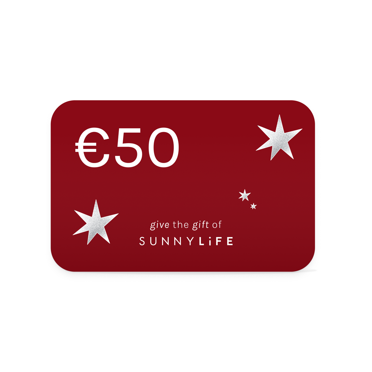 €50 Online E-Gift Card | SUNNYLiFE