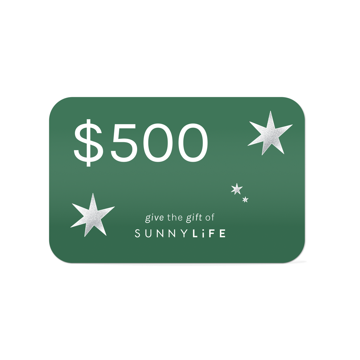 €500 Online E-Gift Card | SUNNYLiFE