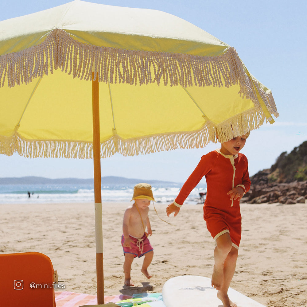 Parasol de plage de luxe | Limoncello