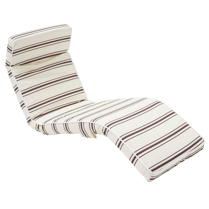 Fauteuil Lounger - Rayures anthracite