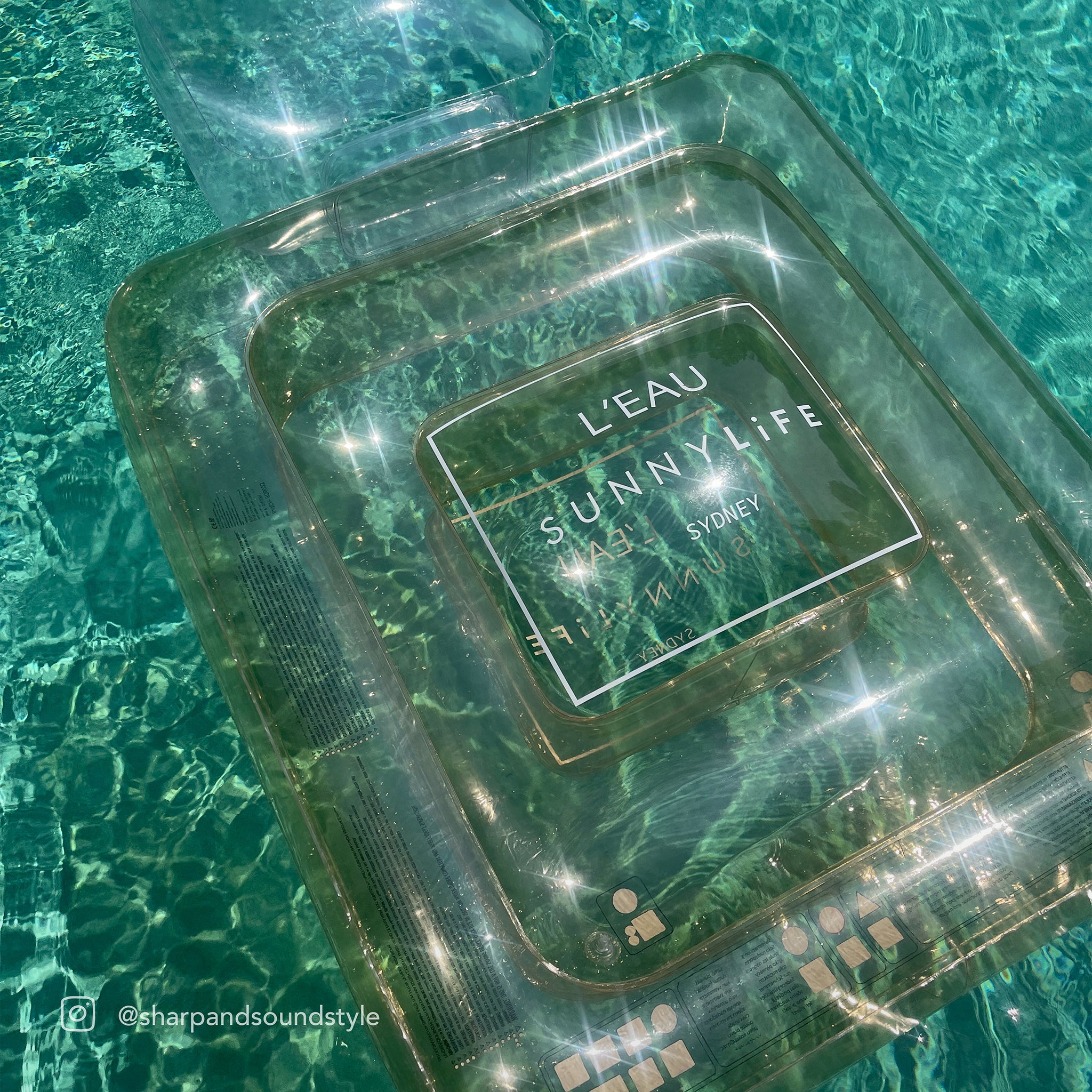 Flotteur allongé de luxe | Parfum Champagne