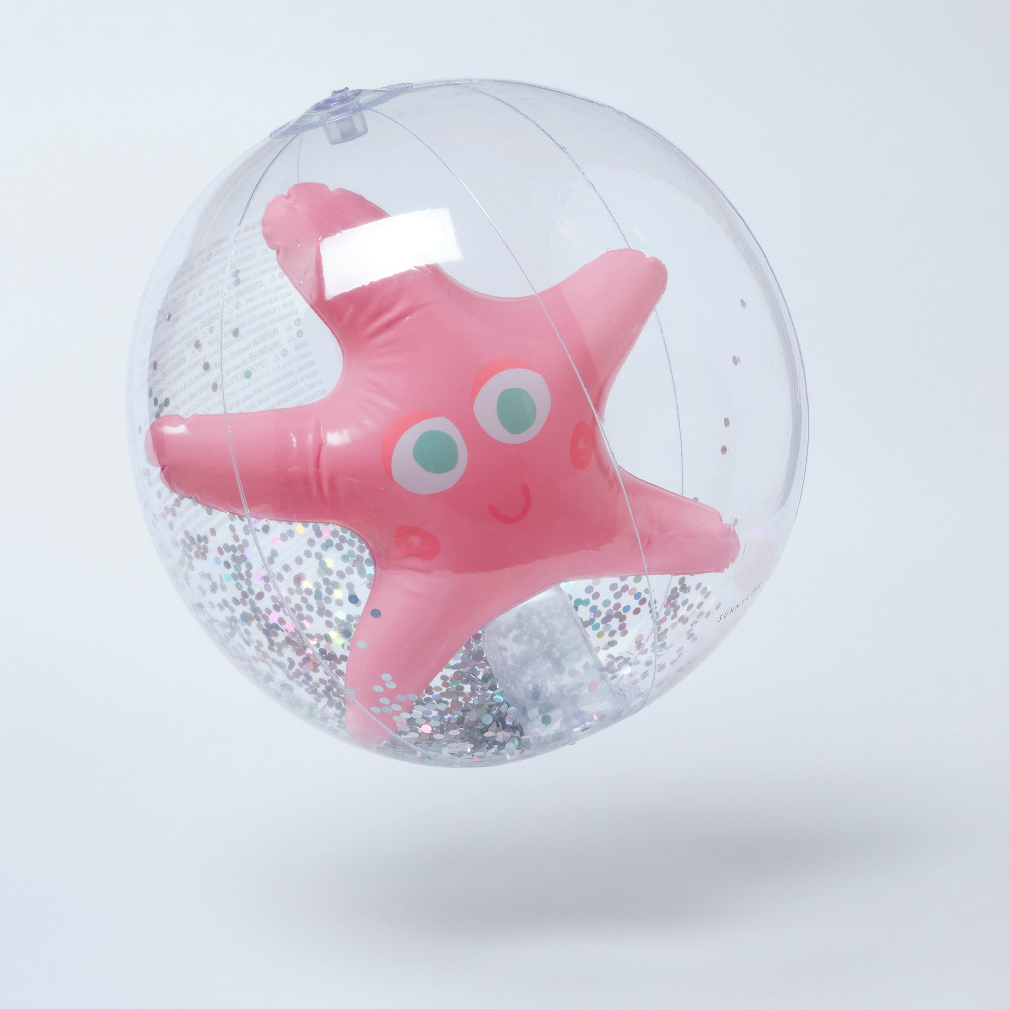 Ballon de plage gonflable 3D | Rose au trésor de l'océan
