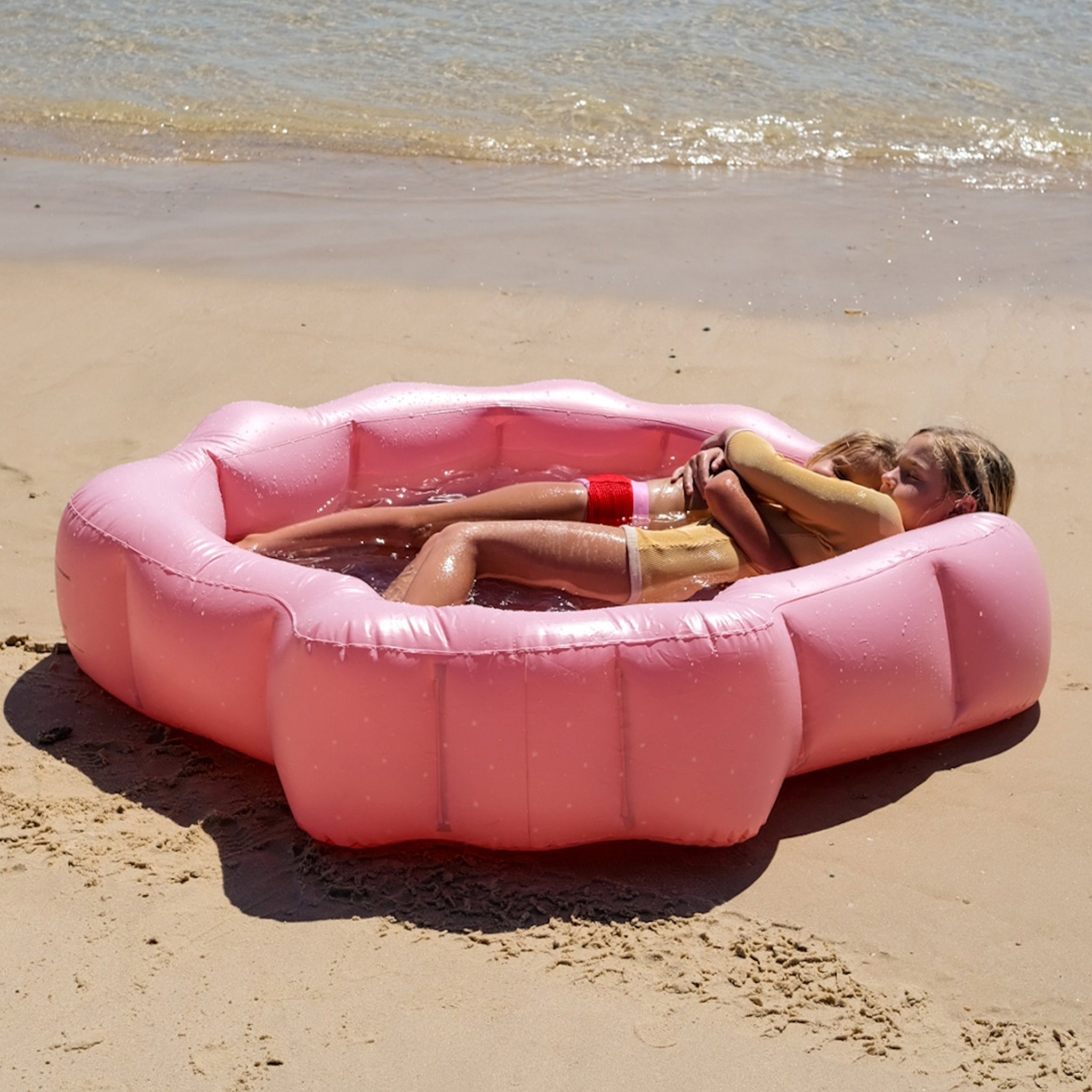 Inflatable Backyard Pool | Ocean Treasure Rose